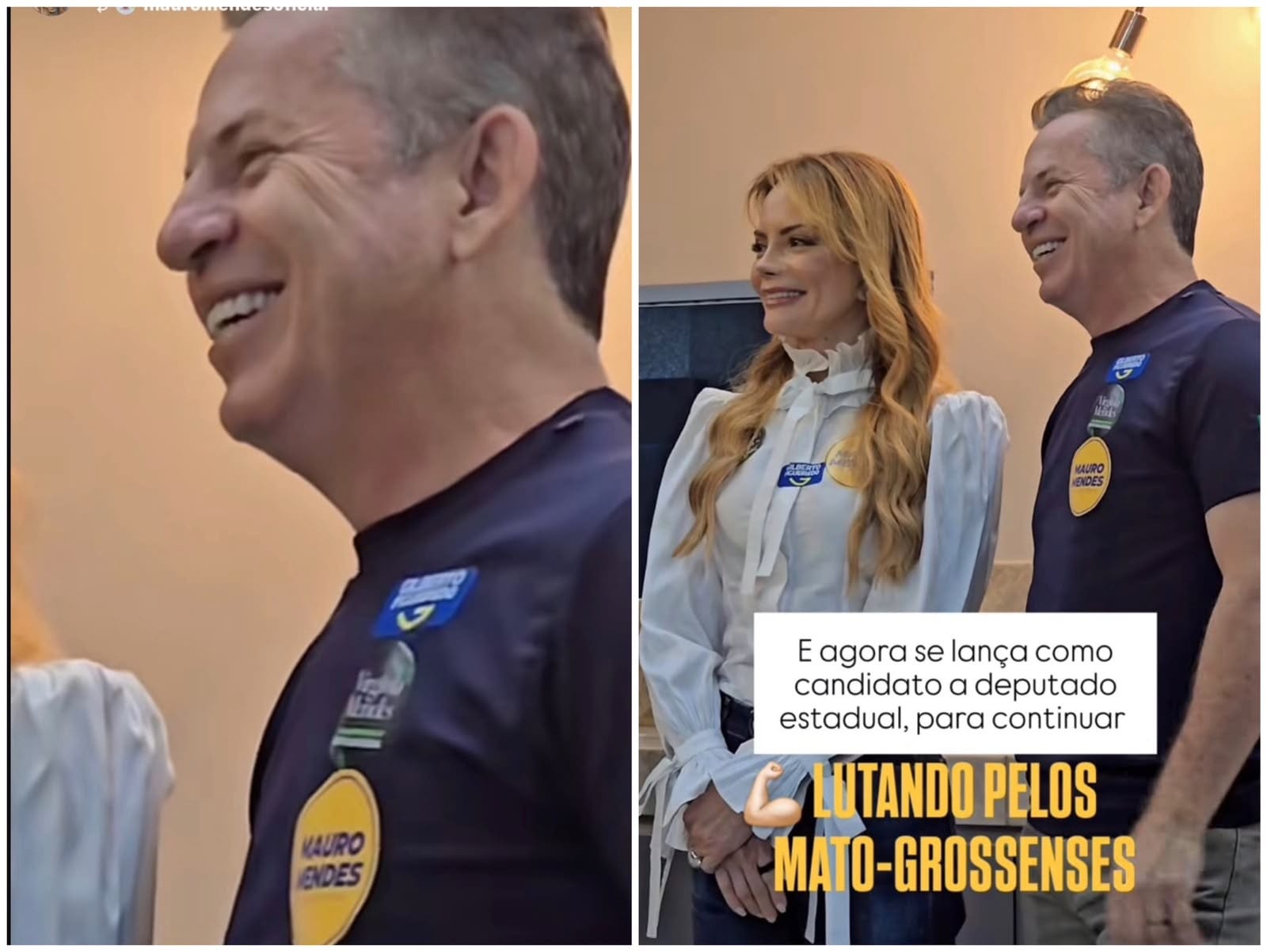 Sem adesivo de Pivetta: Mauro Mendes sinaliza racha político e expõe mal-estar na base aliada