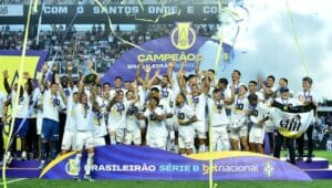 Santos é campeão da serie B do Brasileirão