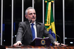 Beto Martins se despede do Senado