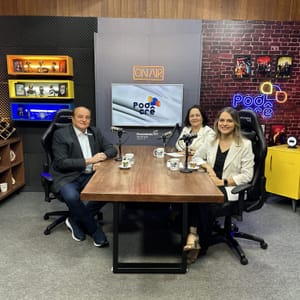 PodCrê encerra primeira temporada falando de empreendedorismo com presidente do Sistema Comércio de Mato Grosso 