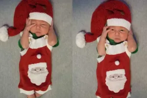 Viih Tube encanta fãs com ensaio natalino de Ravi: ‘Maior presente de Natal em casa’