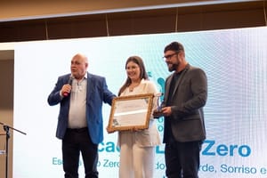 Lucas do Rio Verde recebe prêmio Lixo Zero Brasil na categoria educação