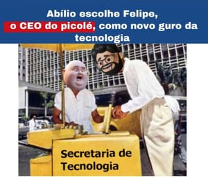 Prefeito Abílio Brunini escolhe administrador de picolés para a Secretaria de Tecnologia