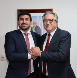 Deputado Emanuelzinho se reúne com ministro Alexandre Padilha e reforça articulação federal por Mato Grosso