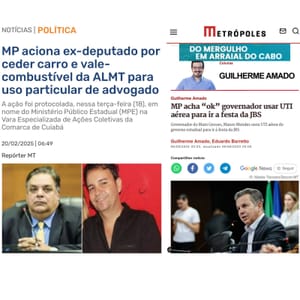 Dois pesos, duas medidas: A parcialidade escancarada de Deosdete que no MPE blinda o governador e o MPE que não se dobra