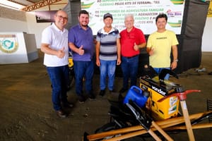 Vila Rica recebe R$ 107 mil em implementos para fortalecer a Agricultura Familiar após indicação de Juca do Guaraná