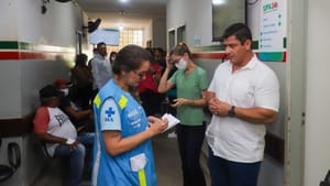Técnicos do Ministério da Saúde visitam unidades de saúde de Várzea Grande 