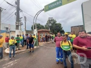 Prefeito Abílio não paga salários, e trabalhadores entram em greve na Secretaria de Obras de Cuiabá