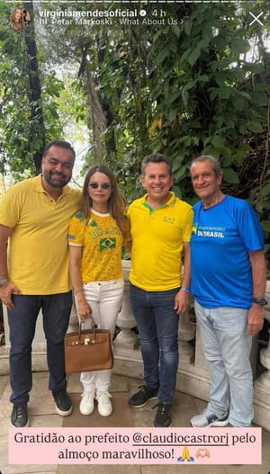 Mauro Mendes, o “Dória Pantaneiro”, se coloca ao lado de Valdemar Costa Neto e Cláudio Castro em ato por anistia.