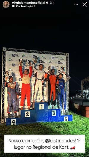 Parque Novo Mato Grosso: Kartódromo de R$ 56 milhões vira diversão de bilionários, e filho do governador conquista 1º lugar no Campeonato Regional