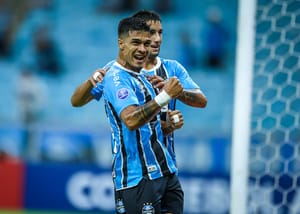 Grêmio vence Atlético Grau e consolida liderança no Grupo D da Copa Sul-Americana