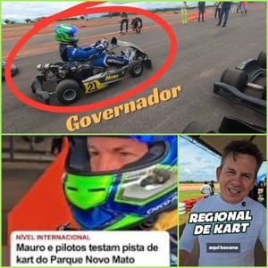Governador vai “brincar”de kart em parque de bilionários pago com dinheiro do povo mato-grossense