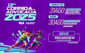 Inscrições abertas para a Corrida da Advocacia 2025