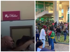 Dando chilique , Abílio manda povo respeitar prédio público, mas esquece que já rolou no chão, invadiu secretarias e humilhou servidores e colegas