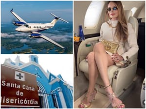 “Santa Casa vale menos que avião usado pela primeira-dama”: deputado denuncia ostentação