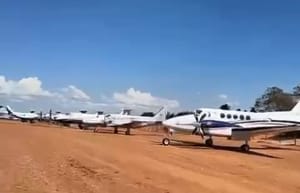 Grupo Looks ostenta em evento Frota aérea milionária enquanto empresas do agronegócio seguem em recuperação judicial