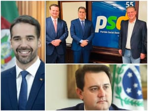 Emanuel Pinheiro entra para o PSD, o partido que mais cresce no Brasil, ao lado de Gilberto Kassab e Carlos Fávaro, mirando 2026