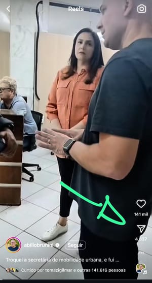 🚨 “Abílio oculta comentários no Instagram após ser massacrado por críticas na briga com a vice Vânia Rosa” 🚨