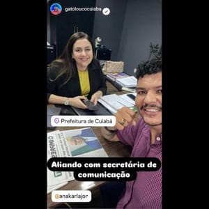 ✨ De “parceria perfeita” a rompimento explosivo: Gato Louco e Ana Carla, da lua de mel ao escândalo na Comunicação de Cuiabá 💥🐱📸