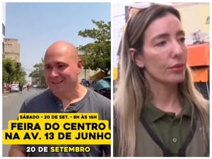 🚨 Abílio dá as costas ao Ministério Público, desmonta combate de Juliana Palhares e faz secretária virar “boba da corte” ao criar a feira da 13 de Junho para os camelôs