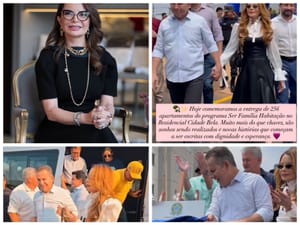 Virgínia Mendes, sempre cercada de muito luxo, esconde Lula e tenta se apropriar do Minha Casa Minha Vida em Nova Mutum