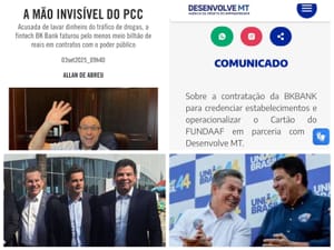 Escândalo Explosivo: BK Bank, o “banco paralelo” do PCC, movimentou bilhões e mantém contrato com o governo Mauro Mendes