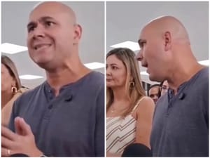 Com fala fina e nervosa, ameaças desequilibradas, Abílio volta a atacar servidores da saúde e promete terceirizar serviços que nem consegue pagar