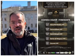 Instituto Capacitar vai torrar R$ 2,4 milhões em “equoterapia” para 5 pequenas cidades — Nova Marilândia levará R$ 500 mil; deputado Paulo Araújo estampa a publicidade do projeto