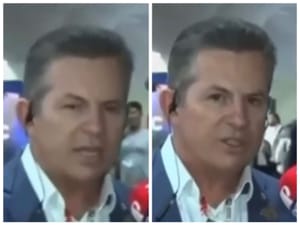 Mauro Mendes arregou: governador não rebate xingamentos de Eduardo Bolsonaro e tenta sair pela ironia ao desafiar deputado — que não pode voltar ao Brasil sem risco de prisão