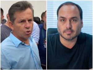 Possível chegada de Carlos Bolsonaro ao MT já assombra Mauro Mendes e ameaça seu sonho de Senado em 2026