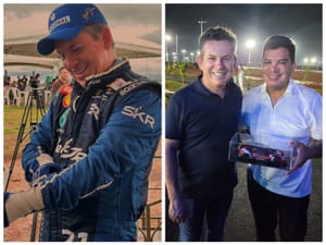 Contrato em dólar: governo Mauro Mendes assina acordo de USD 237.354,26 para pisos de borracha no autódromo dos Bilionários