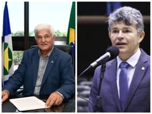 Briga com Eduardo Bolsonaro implode base de Mauro Mendes e turbina Galvan e Medeiros no Senado de 2026