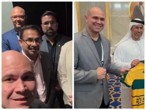 Virou piada: Abílio viaja para China e Dubai prometendo 6 viadutos e volta comemorando… uma barraquinha na Expoagro 2026