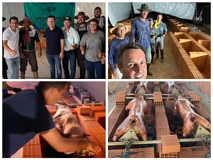 🚨 Tapurah vira “cozinha oficial” do governador: servidores recebem diárias para buscar leitões, assar porcos e montar churrasqueiras na festa de Mauro Mendes no Parque Novo MT