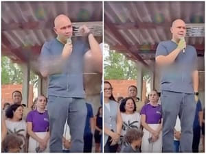 Abílio debocha da deficiência do presidente Lula ao dizer que, “mesmo faltando um dedo”, ele pode mandar dinheiro para Cuiabá
