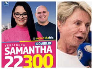 Nome de urna, discurso e contradição: Samanta do Abílio tenta vestir independência após campanha colada ao marido