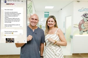 Possível abuso de autoridade: gestão Abílio improvisa e convoca servidores da saúde para roçar mato na UBS ILZA PICOLLI revela print de WhatsApp