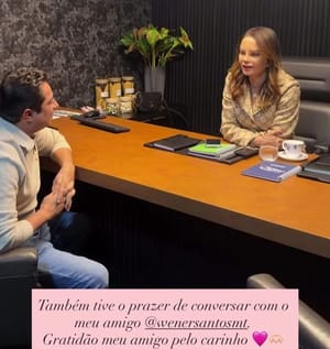 BASTIDORES: Wener Santos se reúne com Virgínia Mendes para apresentar balanço de obras e projetos sociais