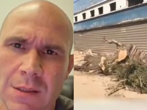 Teatro Político: Abilio tenta se esquivar de culpa em vídeo após corte criminoso de árvores em Cuiabá, mas população reage a 'cinismo'