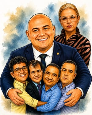 “EX-LEPRAS” -  Abilio abraça antigos alvos para blindar gestão e tentar reeleger Paula Calil na Mesa