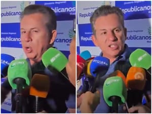 Racha no União Brasil: Mauro Mendes menospreza Jaime Campos em disputa feroz pelo controle do partido e expõe arrogância ao exigir comparação de mandatos