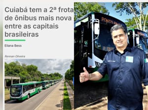HERANÇA SELETIVA Abilio faz propaganda de ônibus novos, mas frota moderna começou com Emanuel Pinheiro