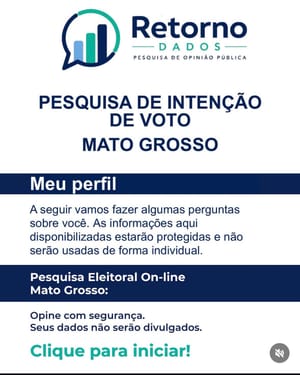 Quem vai liderar Mato Grosso? Participe da grande pesquisa online que está mobilizando o estado
